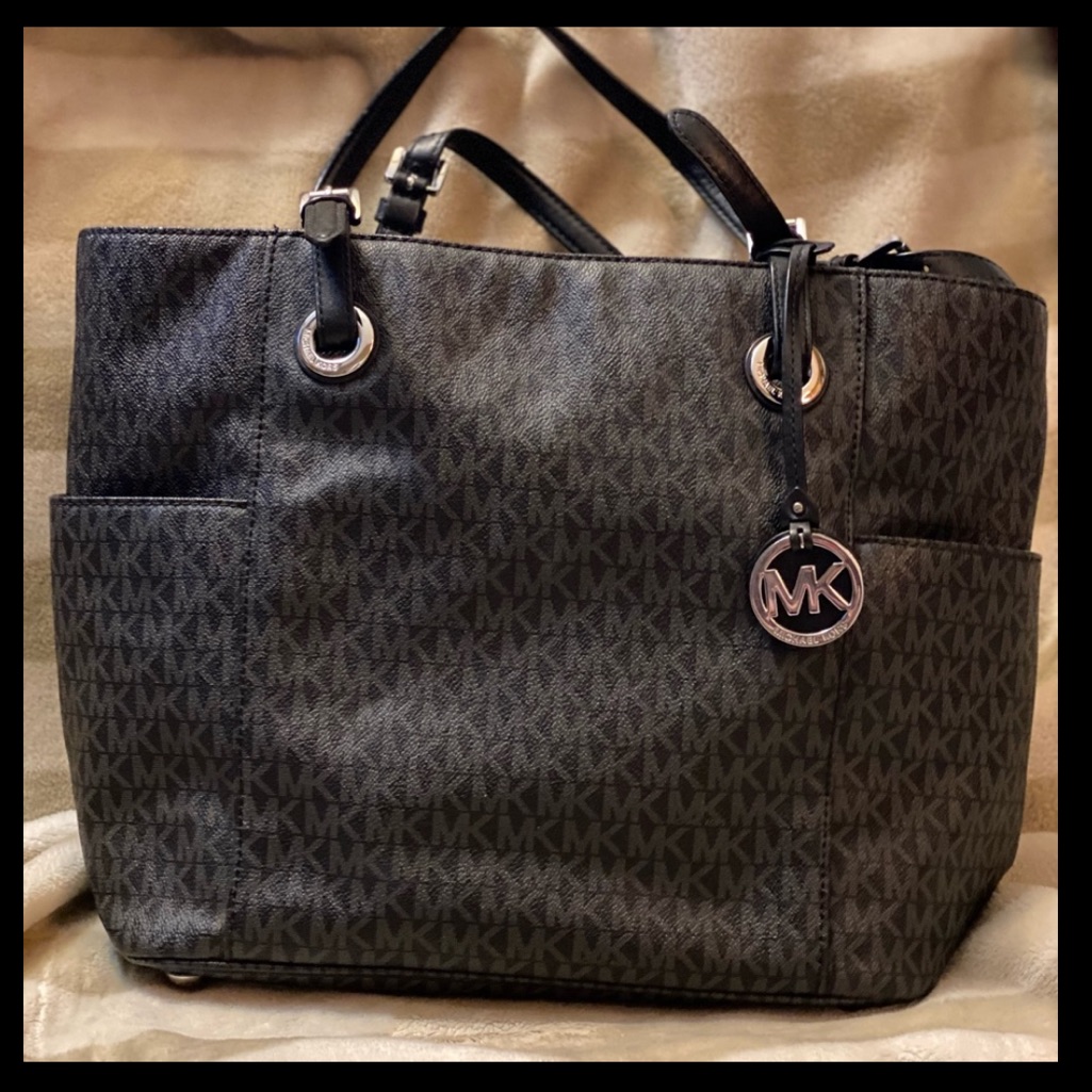 Michael Lord Mid Size Purse Black